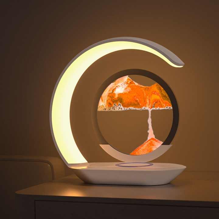 QSAND™ 3D Hourglass Desk Lamp with USB Charging (50% OFF A LIMITED TIME)